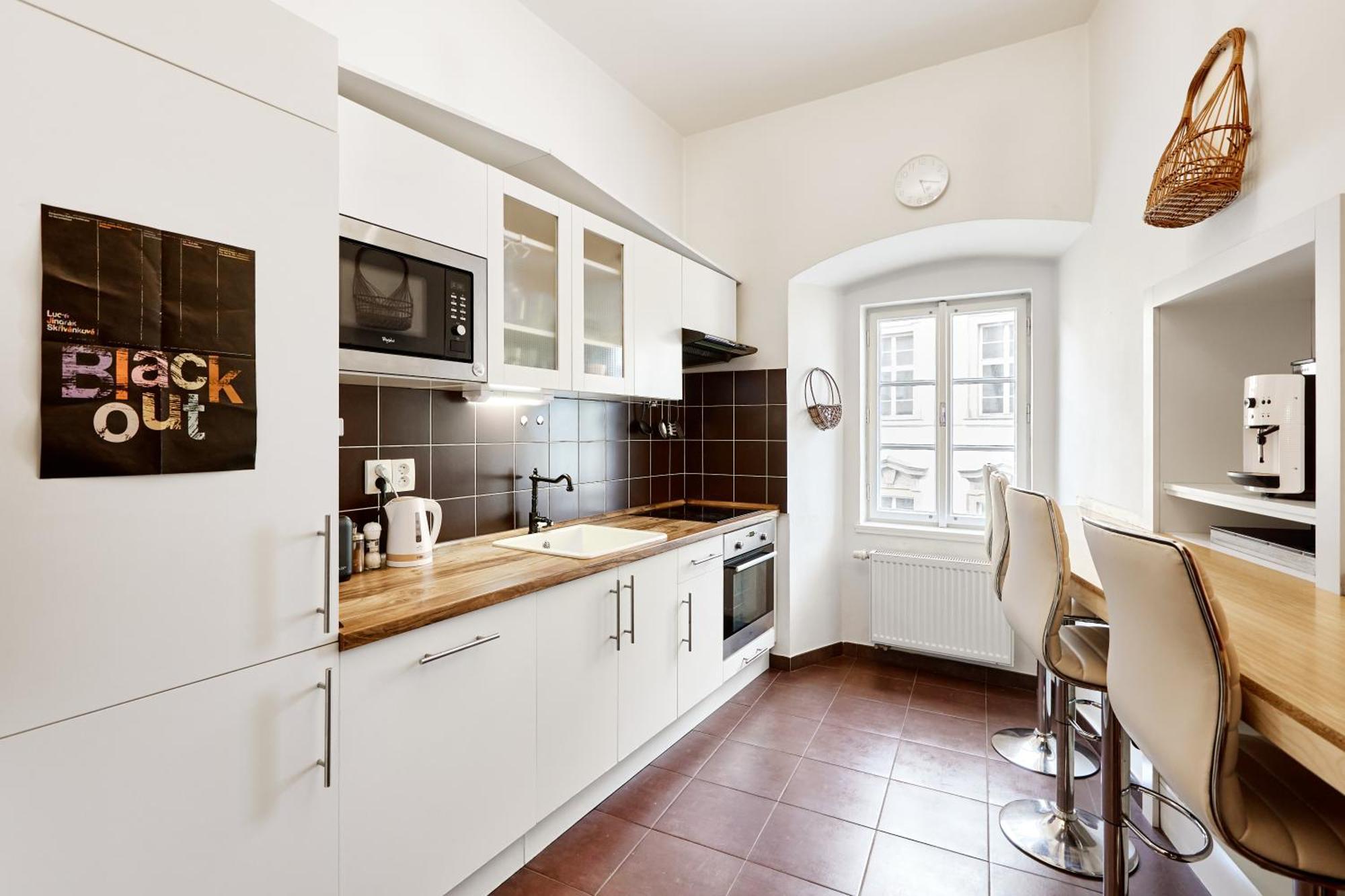 At The Blue Lion & Parking Assistance Apartment Prag